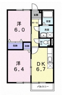 【間取り】 | ドミールハイツ　Ⅴ