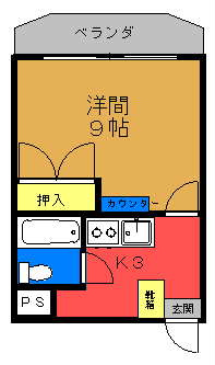 マンションロアールの間取り