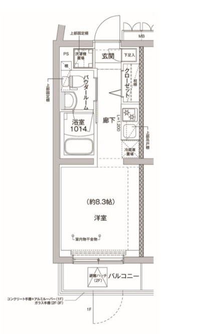 RELUXIA方南町Ⅱの間取り