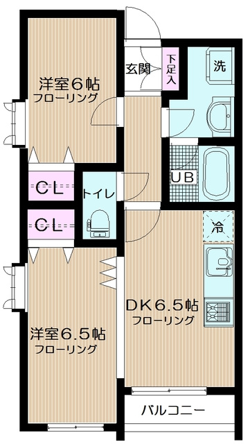 ガレリア大松 の間取り|間取りです。