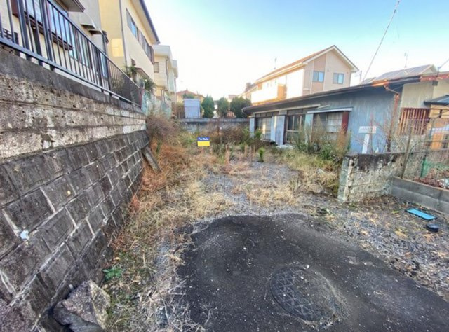 宇都宮市細谷町　売土地の前面道路含む現地写真