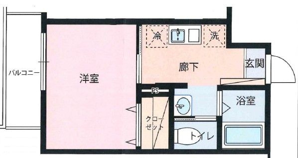 ＭＥＬＤＩＡ清澄白河の間取り|間取りです。