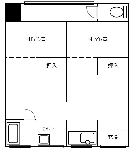 千成町戸建ての間取り