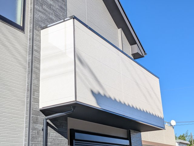 牛久市田宮町　30期　新築戸建てのバルコニー