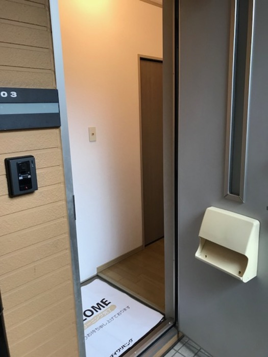 カサグランデ上諏訪の玄関|※室内画像は別号室のもの