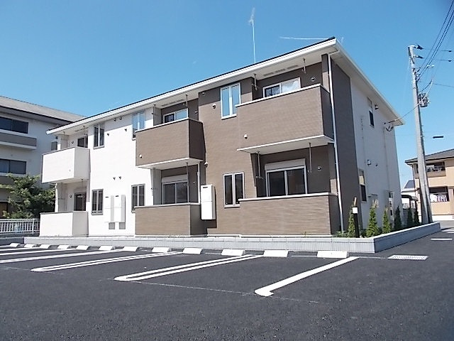 パストラルハイツBの駐車場