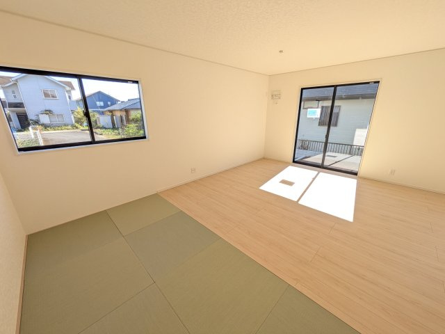下妻市加養　第1　新築戸建ての居間・リビング