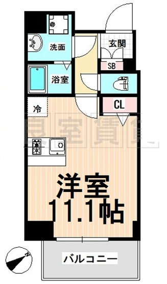 【間取り】 | プレサンス鶴舞公園セラヴィ