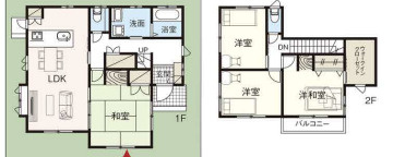 【間取り】 | 北葛飾郡杉戸町大字下高野　中古戸建