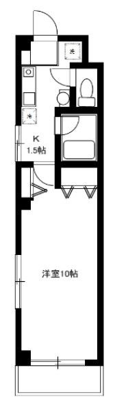 コンフォール大井の間取り|間取りです。