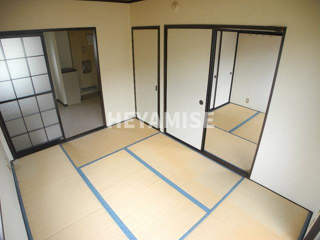 ゆたかコーポの和室|※写真は同じ間取りの2階のお部屋です※