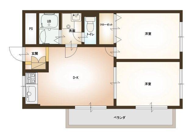 【間取り】 | 竹園ビル