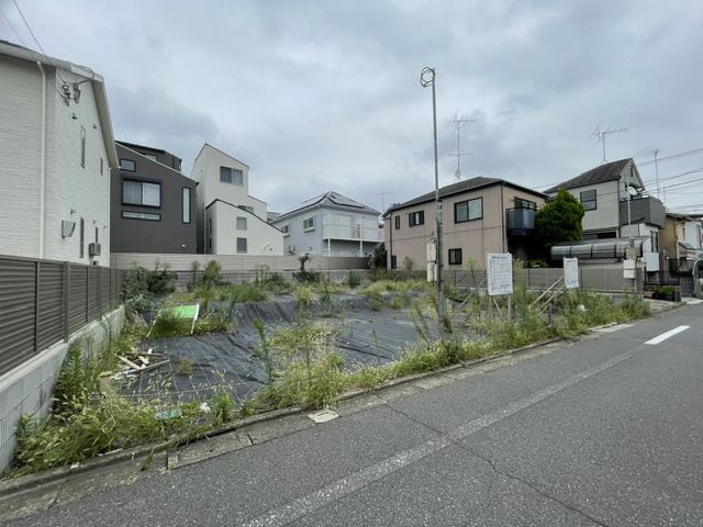 豊島区千早2丁目　B号棟　新築戸建て　全3棟の前面道路含む現地写真|2026年9月撮影