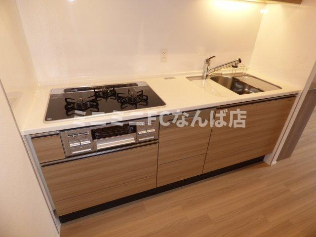 ブランズタワーウェリス心斎橋Northのキッチン
