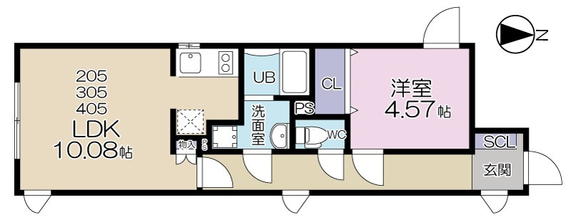 LAPiS下目黒 の間取り
