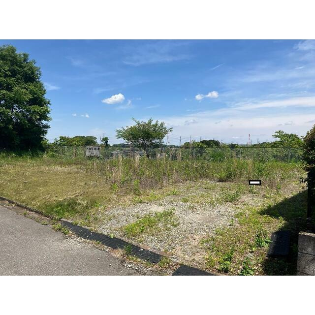 上田原町土地の外観