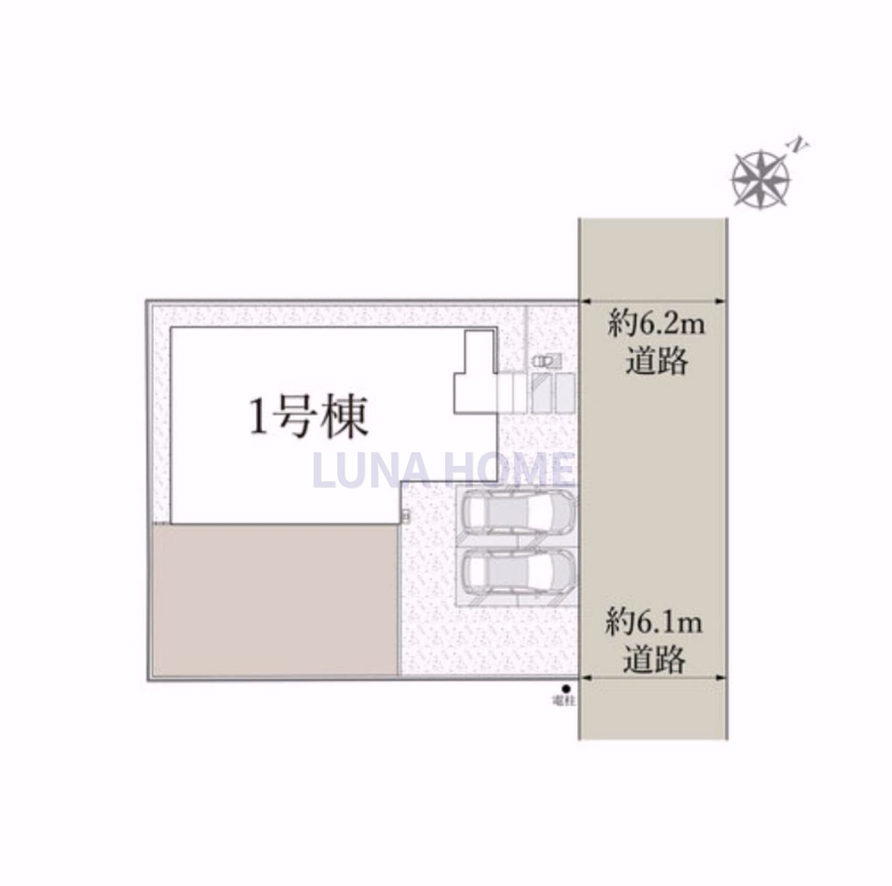 つくばみらい市谷井田01期　新築戸建　平屋の区画図|物件探しからご契約手続きまでトータルでサポート☆
