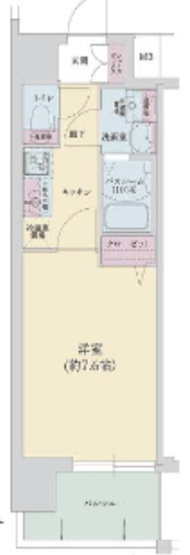 【間取り】 | レジデンス塚本クラージュ