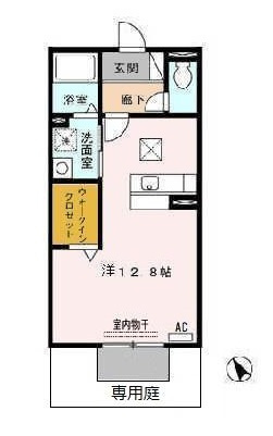 【間取り】 | ヴィラ赤坪 【名古屋市賃貸・ネット無料】