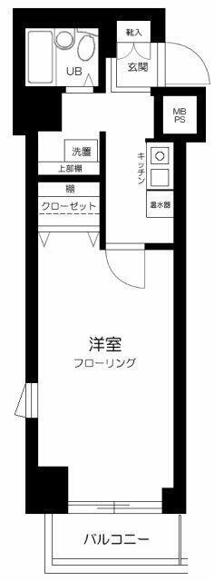 シティハイツ新小岩の間取り