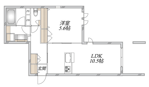 （仮称）大森北３丁目メゾンの間取り