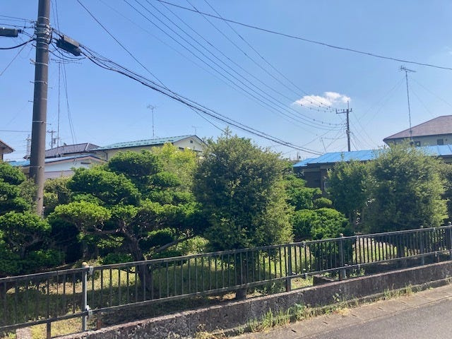 下岡本町土地の外観