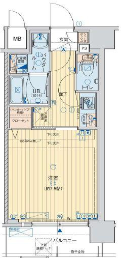 【間取り】 | エグゼ大阪ドームⅡ