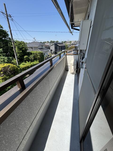 上益城郡益城町大字福富のアパートのバルコニー|陽当たり良好なバルコニーです