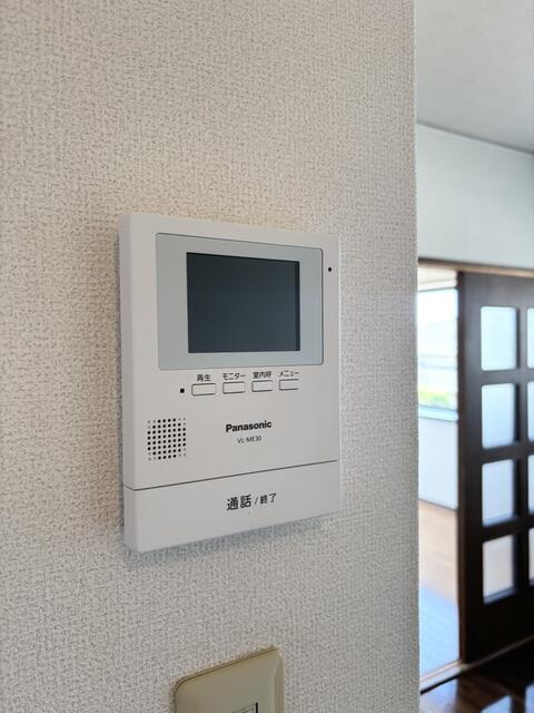 上益城郡益城町大字福富のアパートのセキュリティ|モニター付き