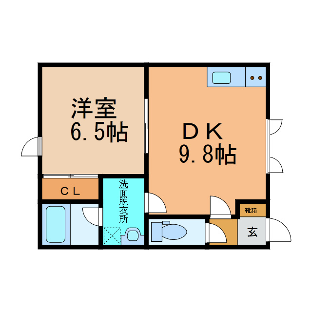 アルバータ215の間取り