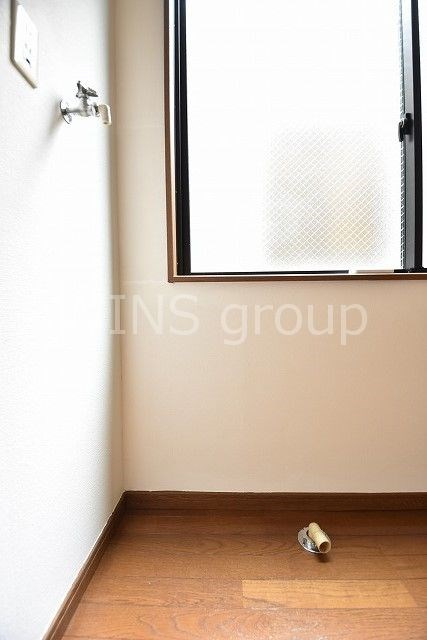 名倉堂ビルの洗面所|洗濯機置き場は室内です