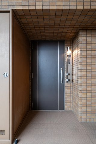 パデシオン十条の玄関