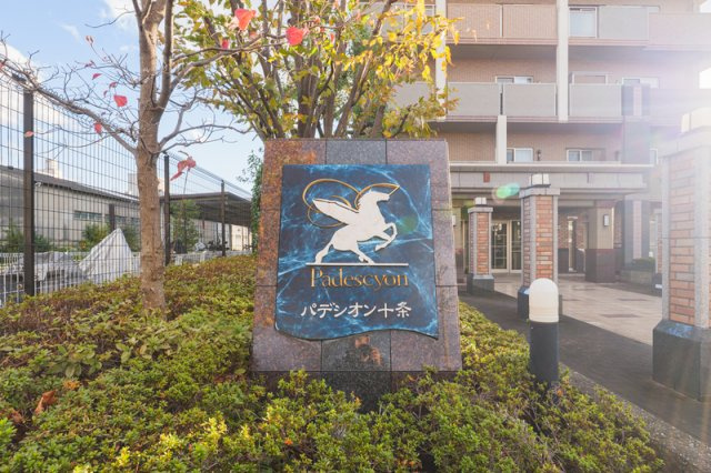 パデシオン十条のエントランス