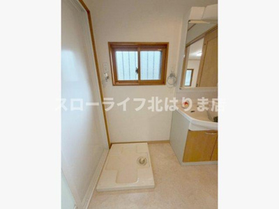 【洗面所】 | 三木市別所町朝日ケ丘　貸家