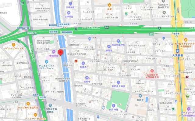 堀川MMビルの地図