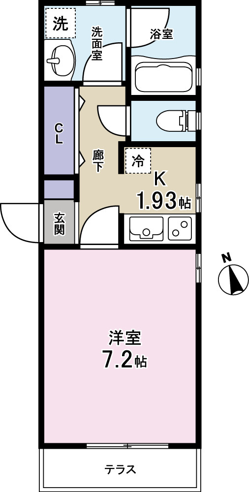 パル・フラッツ の間取り