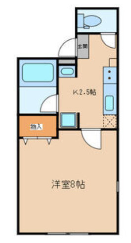 スクエアコートの間取り