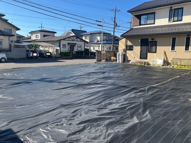 宇都宮市下岡本町土地の外観