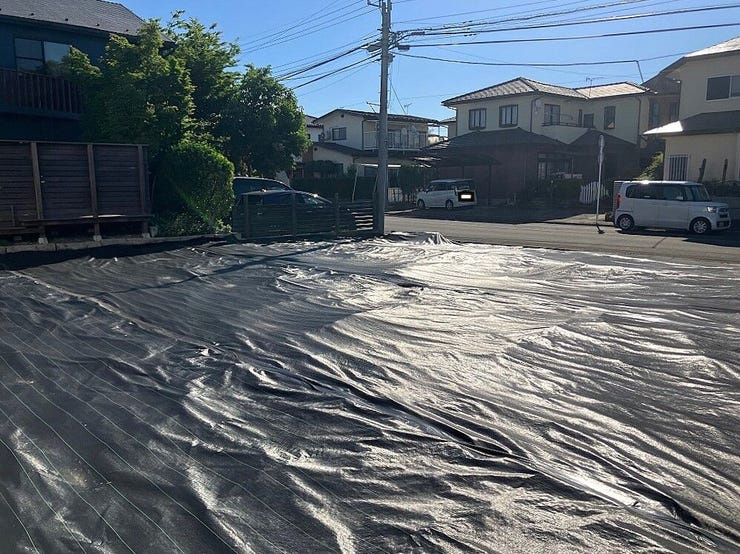 宇都宮市下岡本町土地の外観