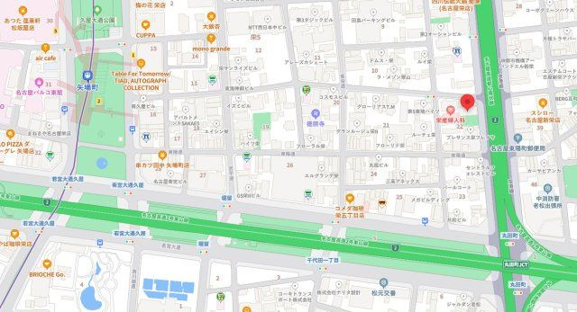 坪井南久屋ビルの地図