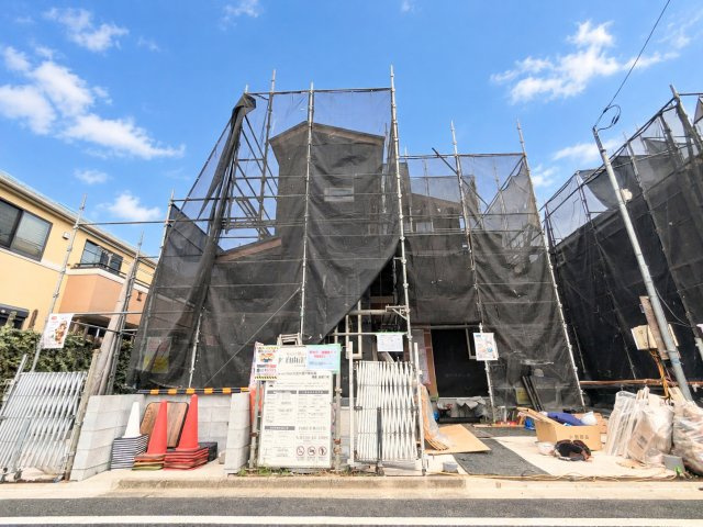 練馬区南大泉2丁目　新築戸建　全7棟の外観|2026.10.30撮影

現地ご見学希望・資料請求などお気軽にお問い合わせ下さい！
03-5990-5201