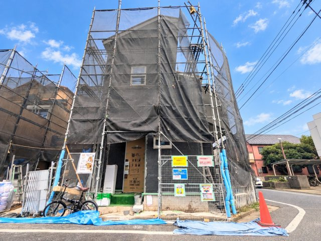 練馬区南大泉2丁目　新築戸建　全7棟の外観|2026.10.30撮影

現地ご見学希望・資料請求などお気軽にお問い合わせ下さい！
03-5990-5201