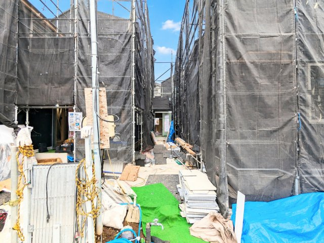 練馬区南大泉2丁目　新築戸建　全7棟の外観|2026.10.30撮影

現地ご見学希望・資料請求などお気軽にお問い合わせ下さい！
03-5990-5201