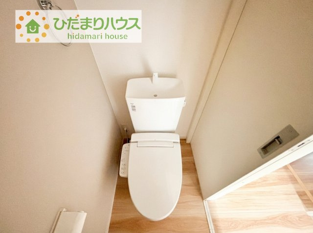 【トイレ】 | 土浦市小松9期　新築戸建 | トイレは1F、2F共に完備！取り合いになることがありませんね(^^)/