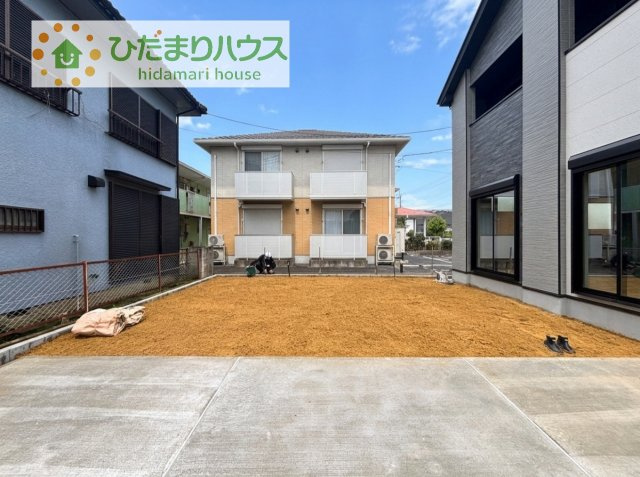 【庭】 | 土浦市小松9期　新築戸建 | お庭付物件になります！お庭遊びや、プールなどお子様も大喜び(^^)