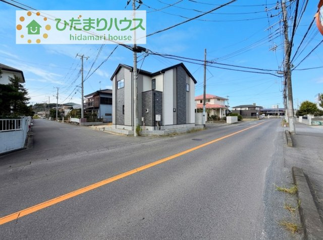 【前面道路含む現地写真】 | 土浦市小松9期　新築戸建 | 今から見たいも大歓迎！！お気軽にお問い合わせください！