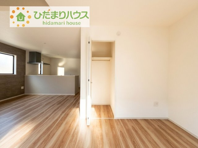 【収納】 | 土浦市小松9期　新築戸建 | 全室にクローゼットが付いていて、お部屋の住空間もスッキリ広々使えそうです(^^)