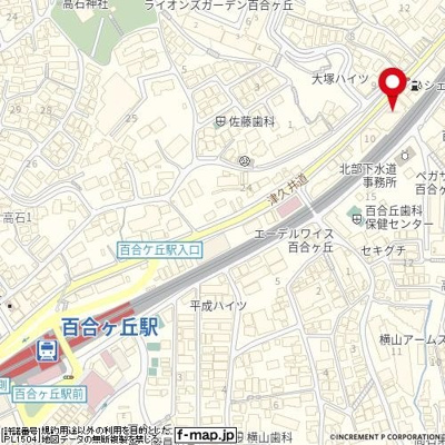 【地図】 | アプレパークス百合ヶ丘