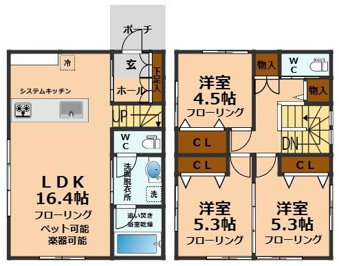 【間取り】 | 杉並区永福2丁目戸建