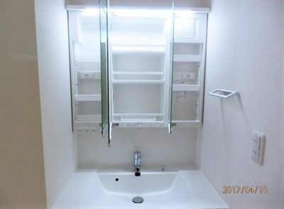 【洗面所】 | ラシーネ椿 | 同じ間取りで反転タイプのお部屋の写真です